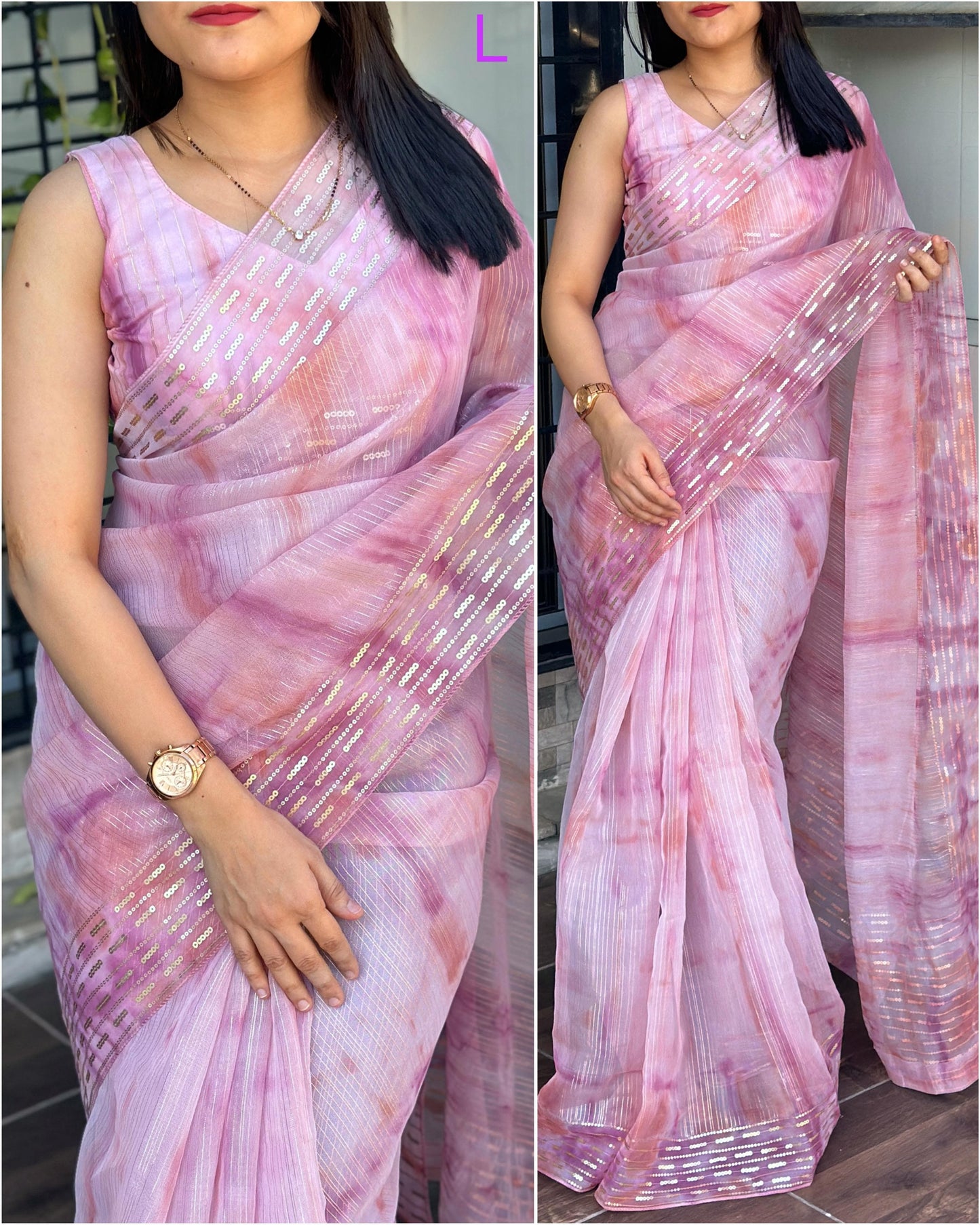 Organza Saree